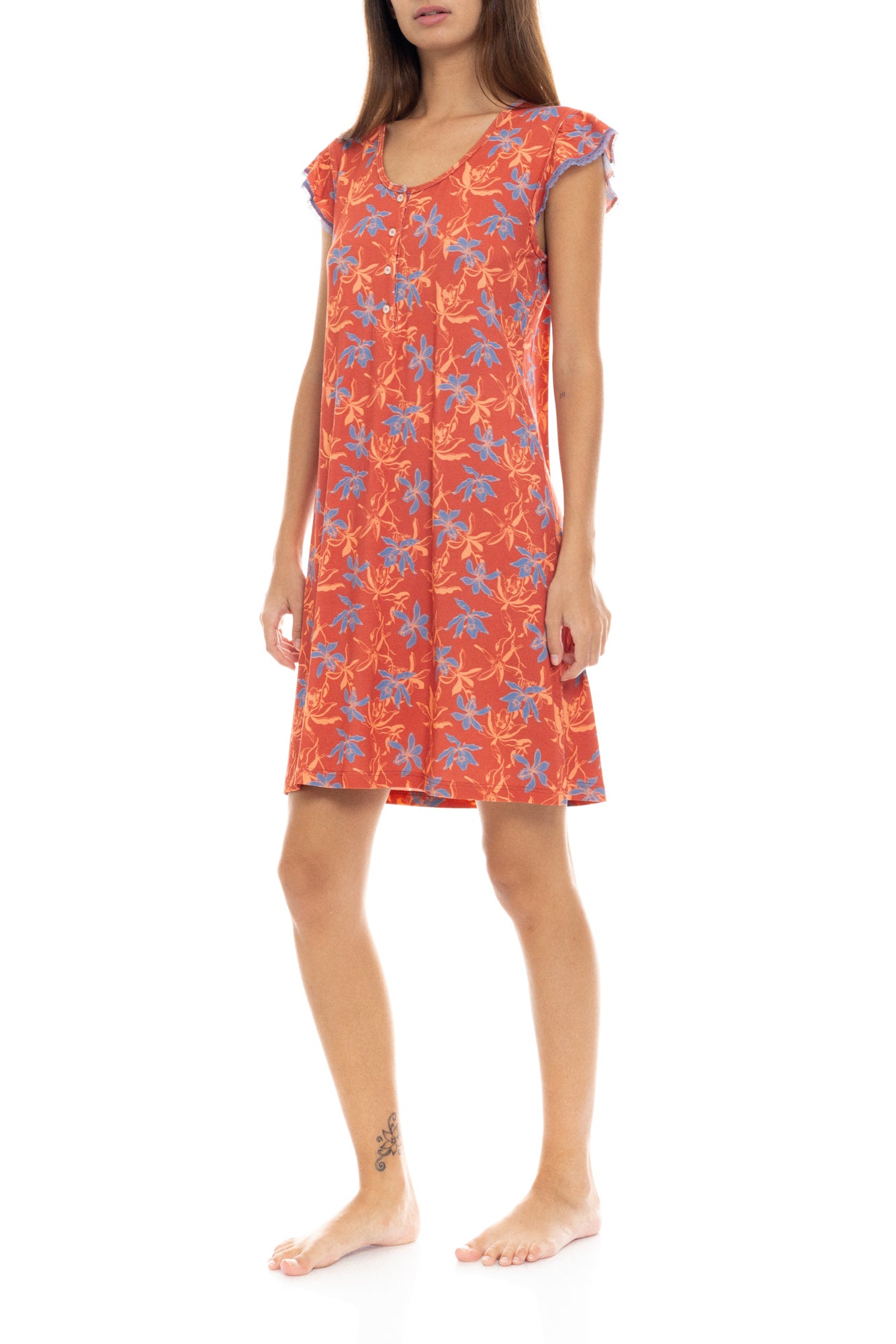 Pink Label - Nightgown Blooming Flower