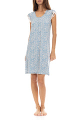 Pink Label - Nightgown Blue Flower