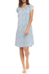 Pink Label - Nightgown Blue Flower