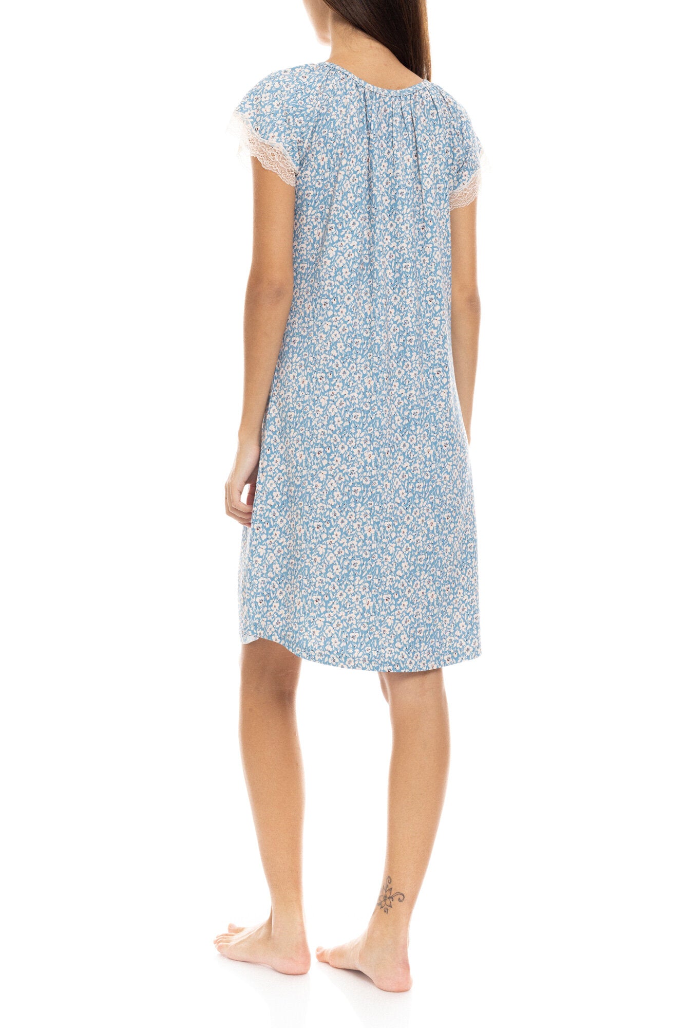 Pink Label - Nightgown Blue Flower
