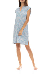 Pink Label - Nightgown Blue Flower
