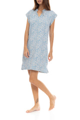 Pink Label - Nightgown Blue Flower
