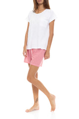 Pink Label - Pyjama Shorts Rainbow