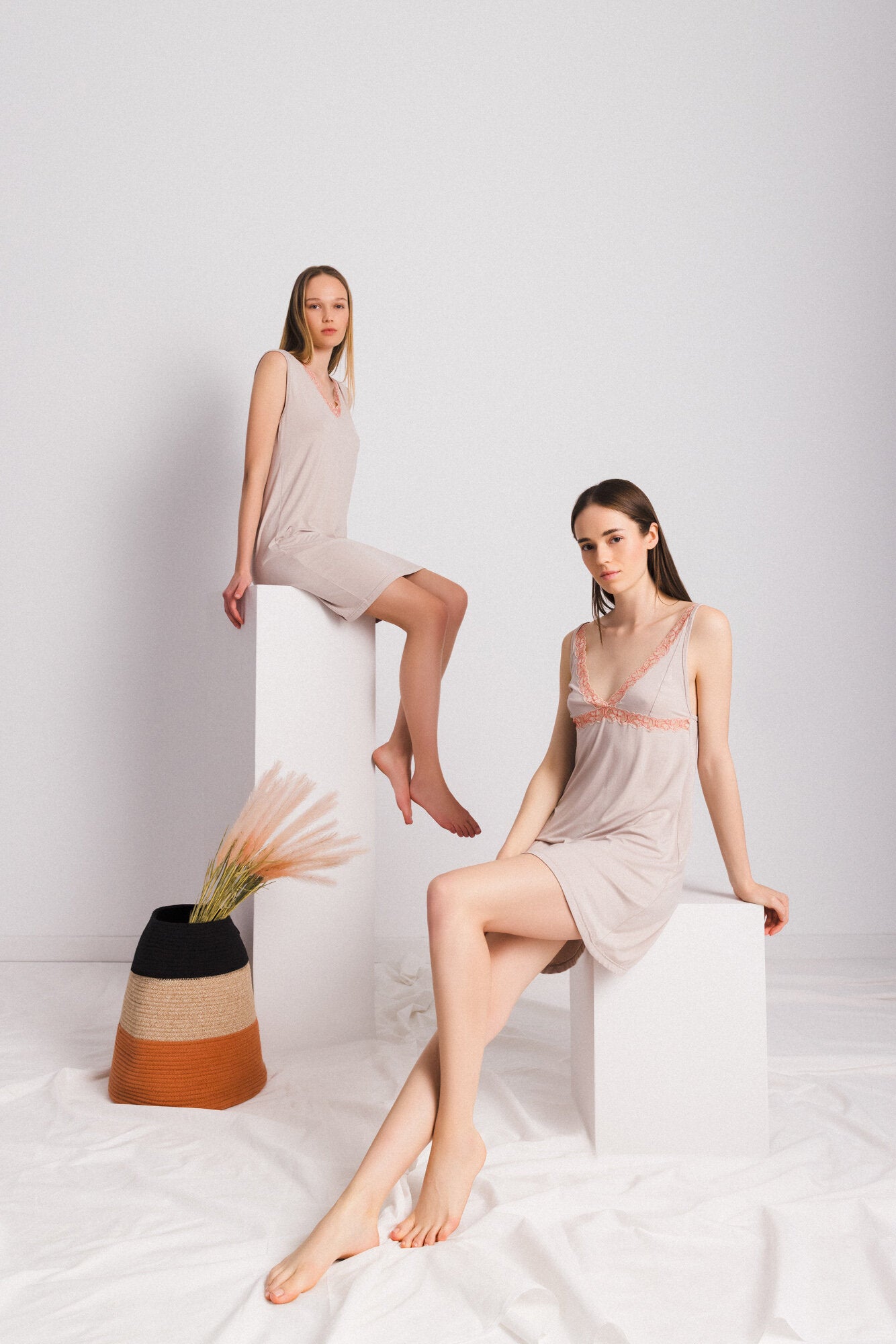 Pink Label - Nightgown Bamboo Lace