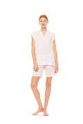 Pink Label - Pyjama Shorts Pink Daisy