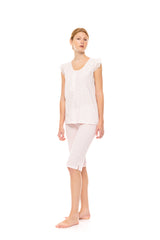 Pink Label - Pyjama Capri Pink Daisy