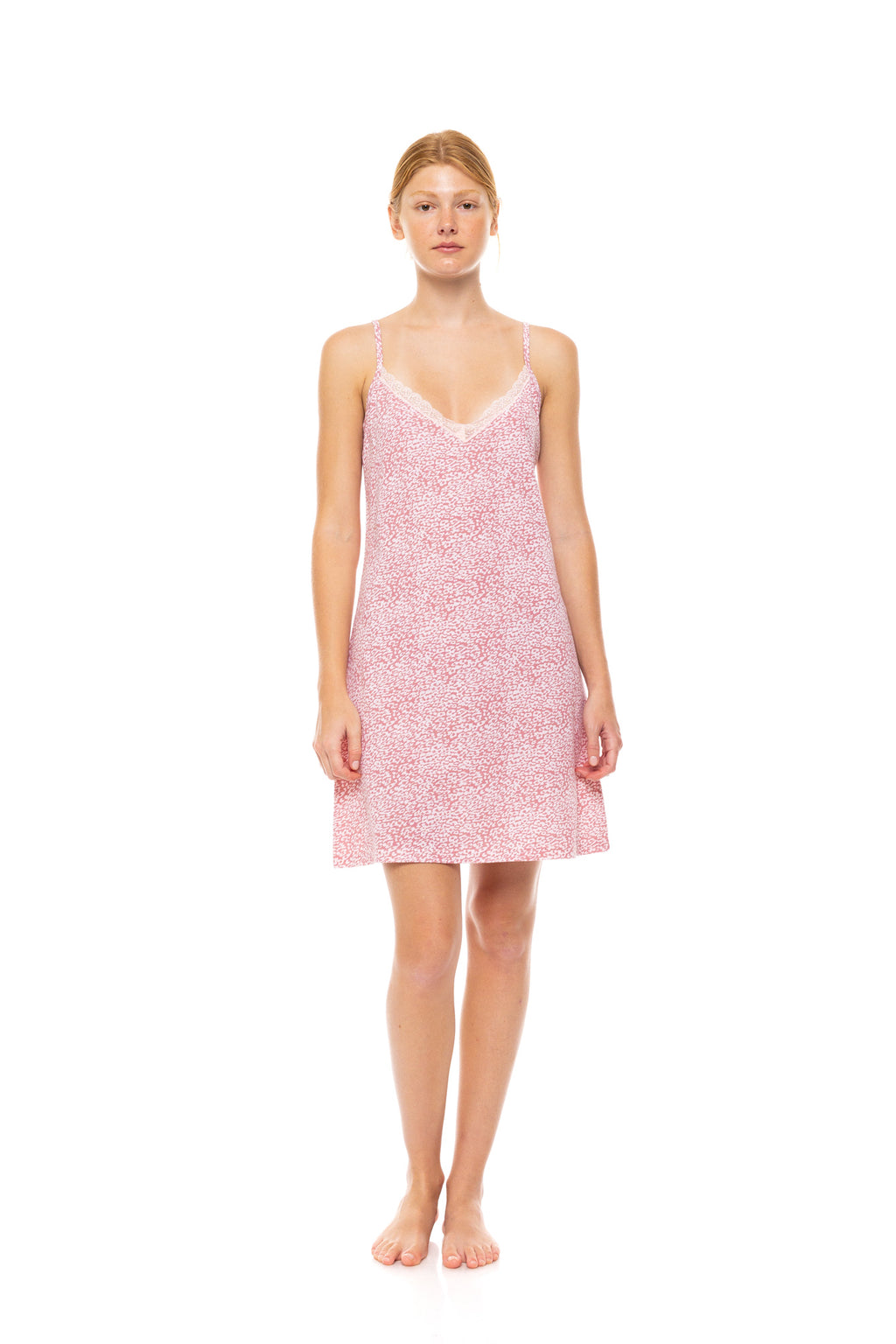 Pink Label - Nightgown Leopard Rose