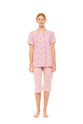 Pink Label - Pyjama Capri Leopard Rose
