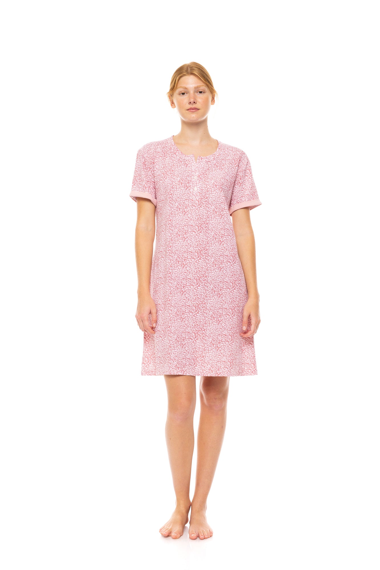 Pink Label - Nightgown Leopard Rose
