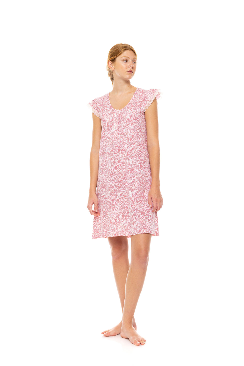Pink Label - Nightgown Leopard Rose