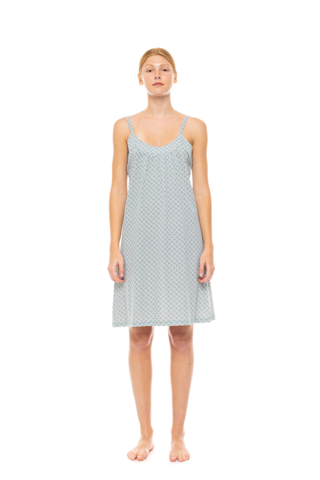 Pink Label - Nightgown Forest Green Geo