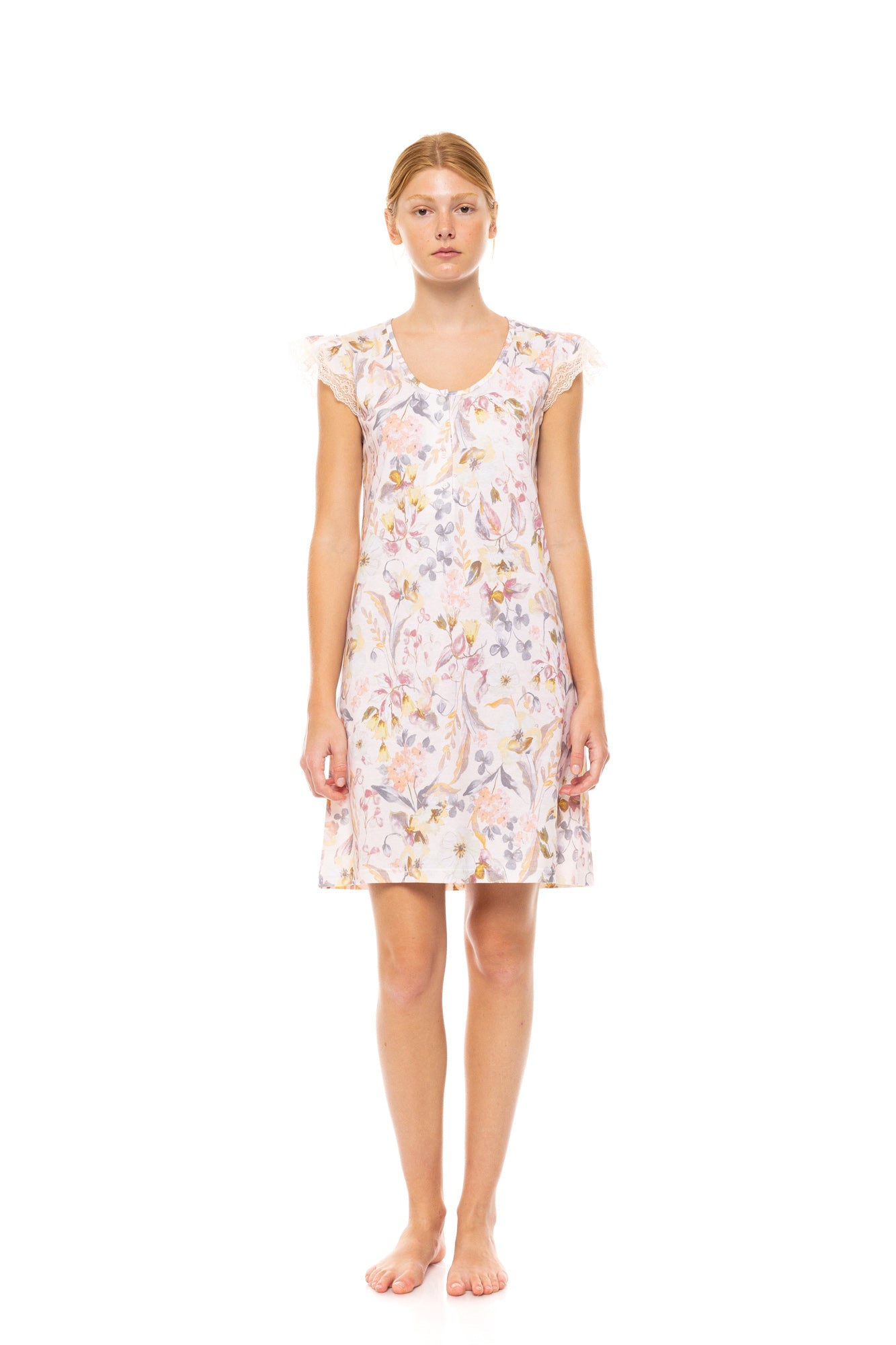 Pink Label - Nightgown Floral Rose