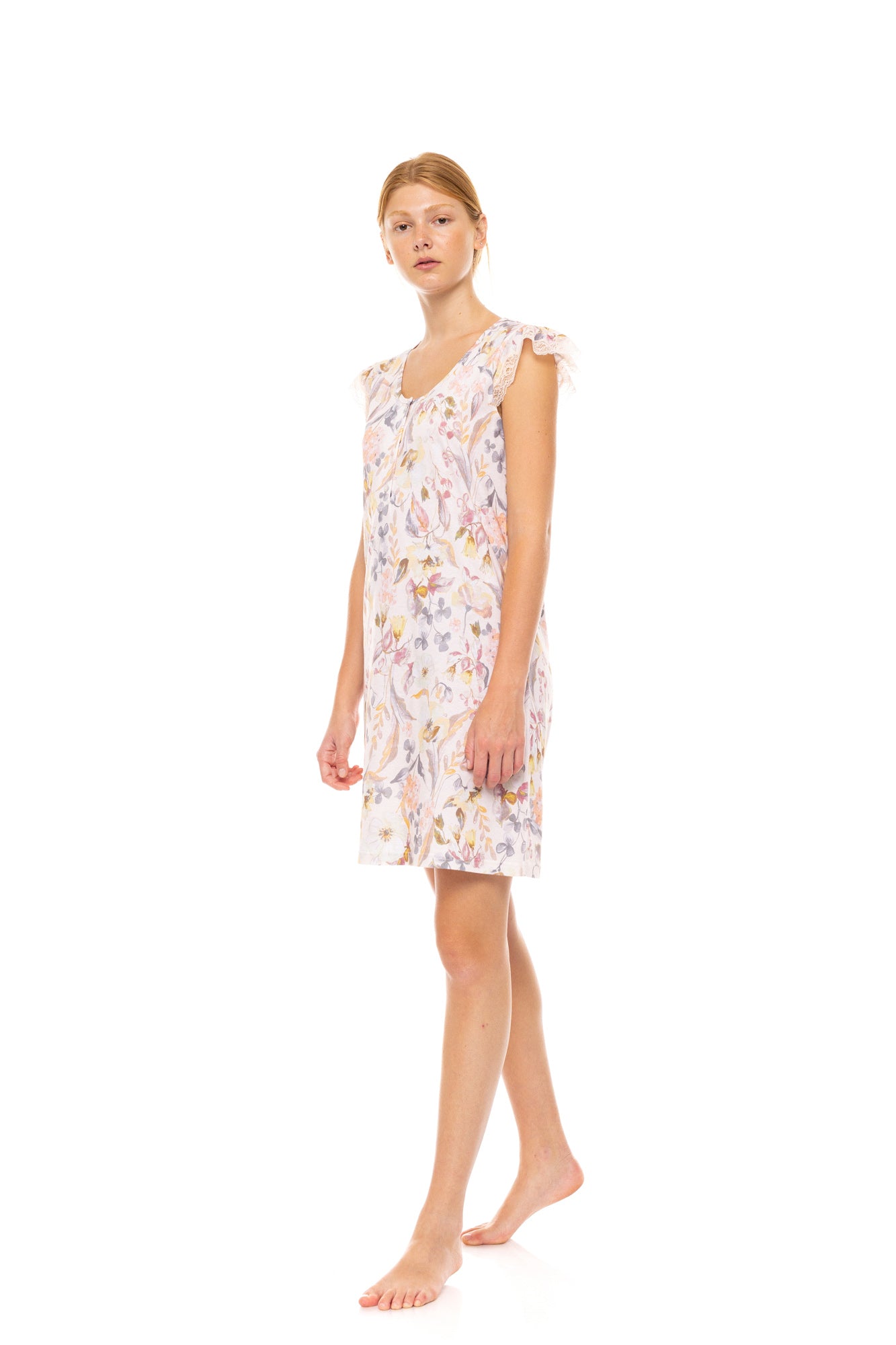 Pink Label - Nightgown Floral Rose