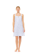 Pink Label - Nightgown Ice Blue Fleur