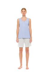 Pink Label - Pyjama Shorts Pastel Leopard