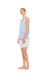 Pink Label - Pyjama Shorts Pastel Leopard