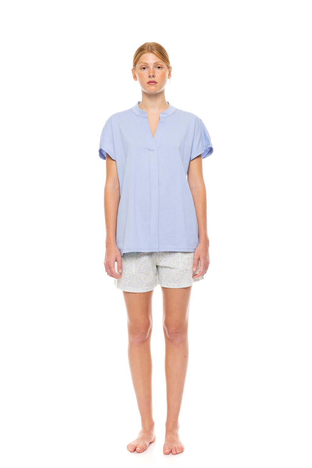 Pink Label - Pyjama Shorts Pastel Leopard