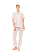 Pink Label - Pyjama Buttoned Long Pants Sunset Geo