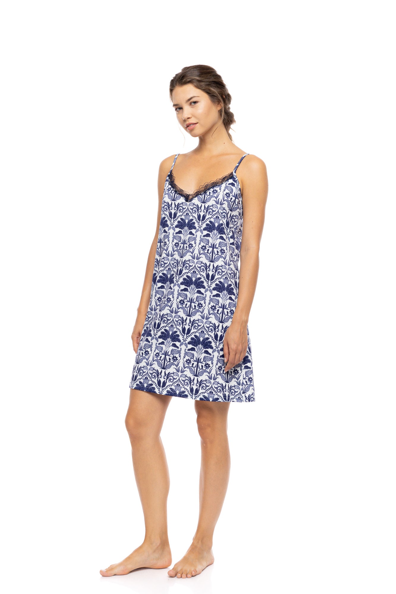 Pink Label - Nightgown Blue Tropical