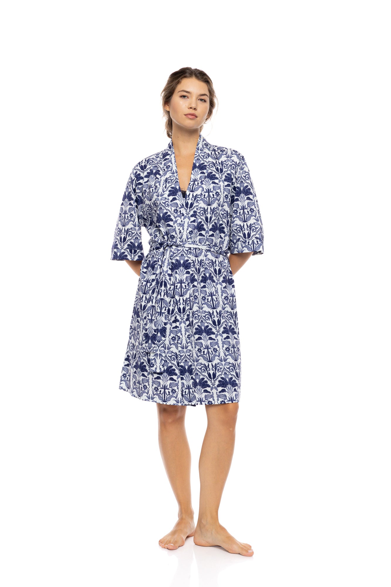 Pink Label - Robe Blue Tropical