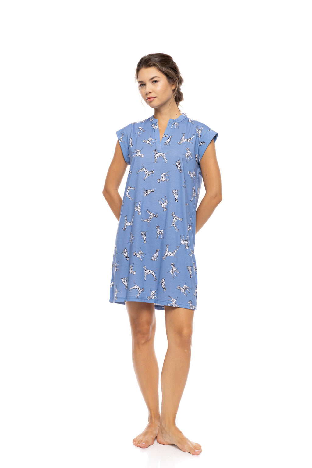 Pink Label - Nightgown Dalmatian Denim