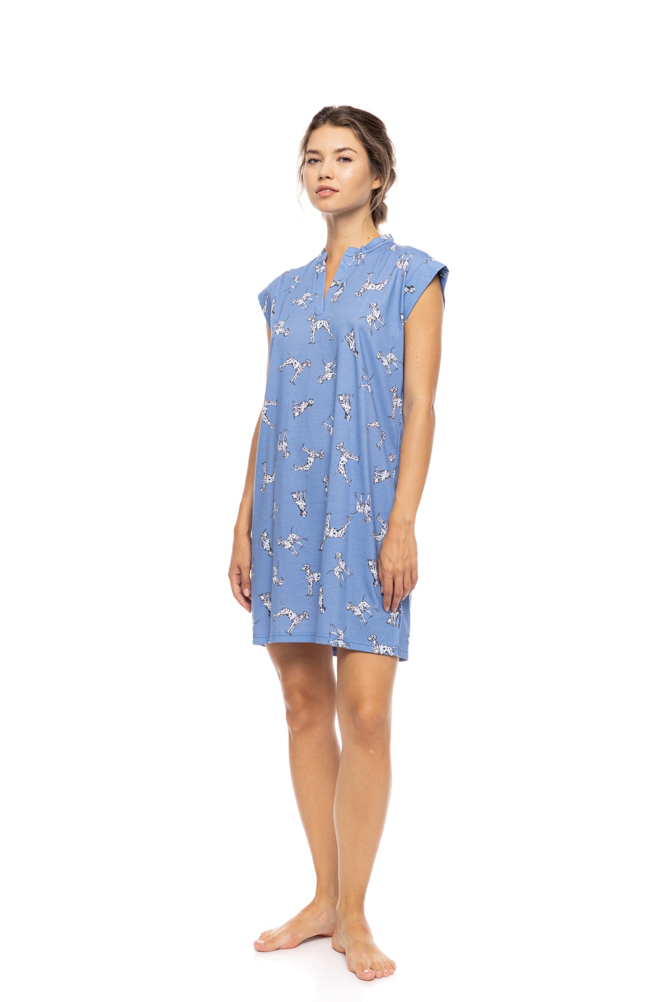 Pink Label - Nightgown Dalmatian Denim