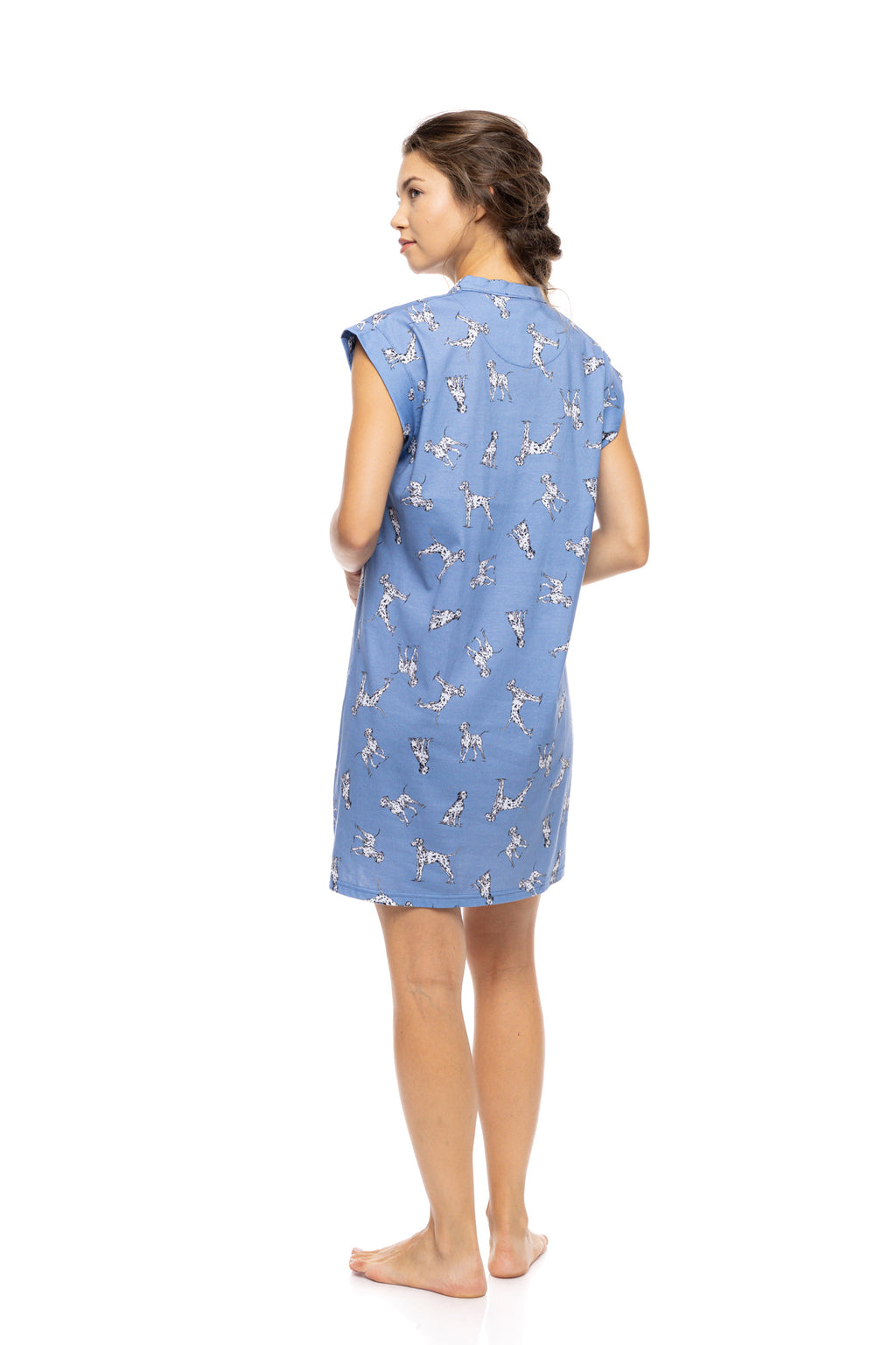 Pink Label - Nightgown Dalmatian Denim
