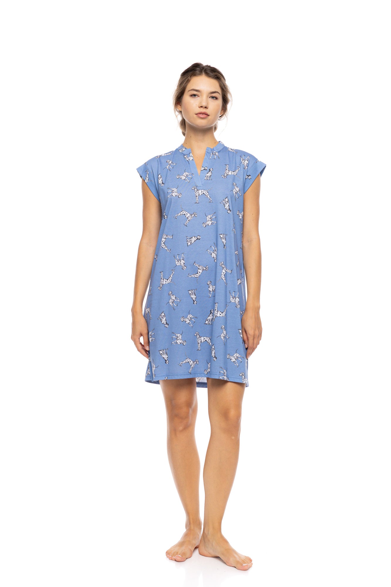 Pink Label - Nightgown Dalmatian Denim