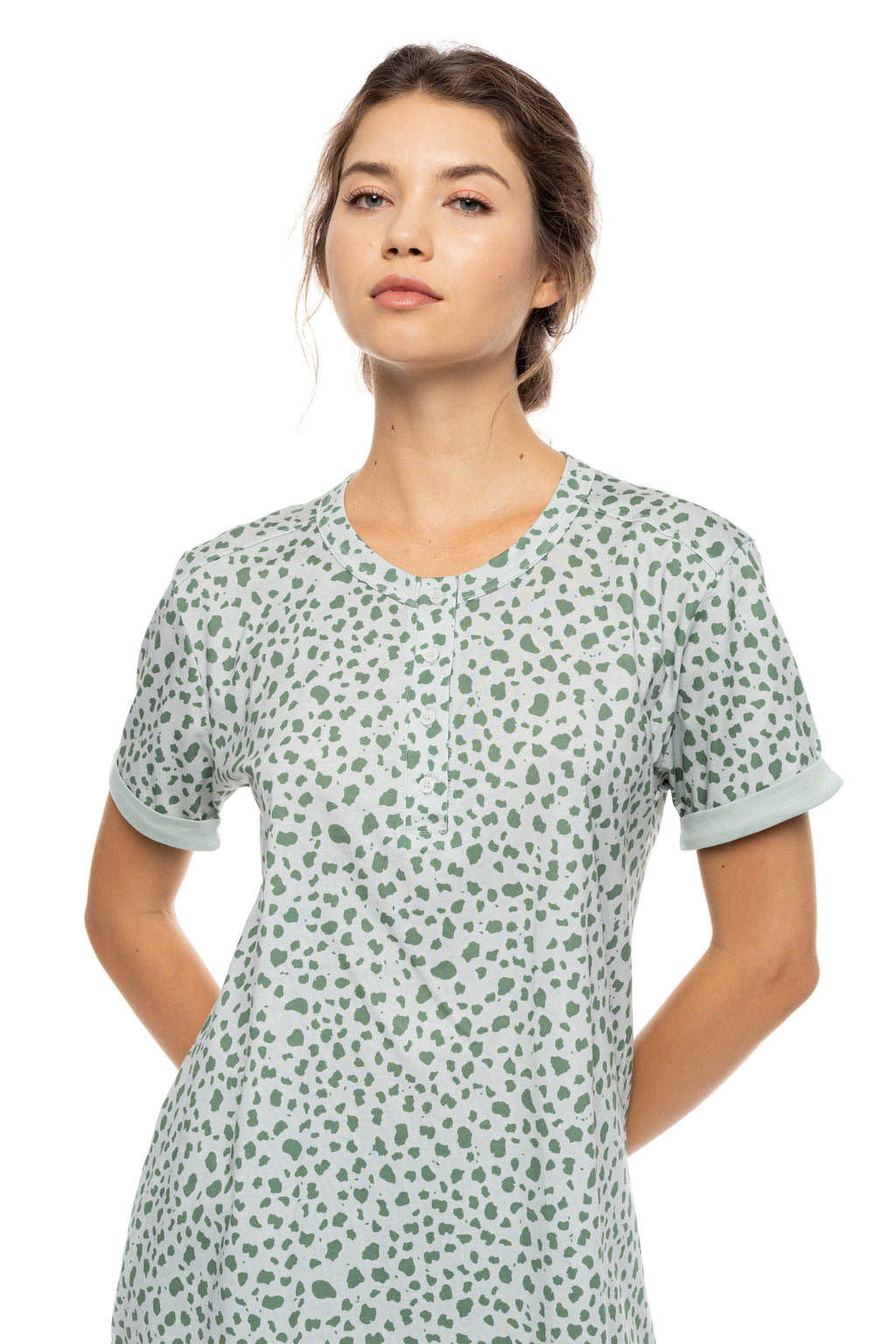 Pink Label - Pyjama Capri Jade Leo
