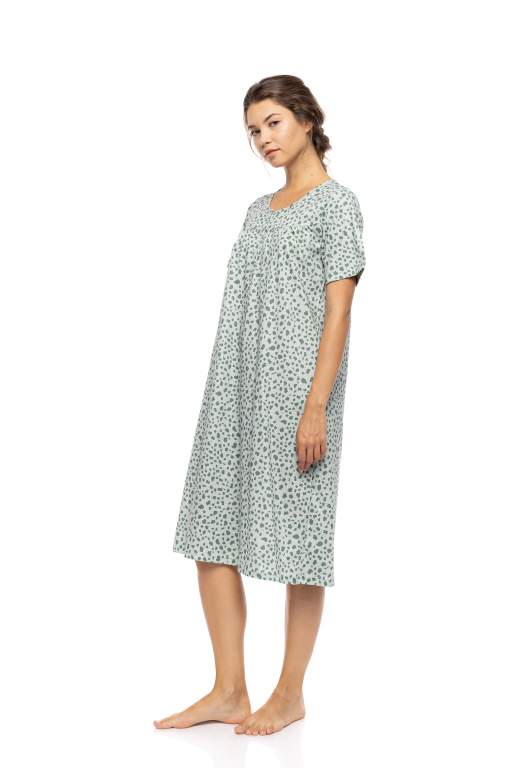 Pink Label - Nightgown Classic Jade Leo