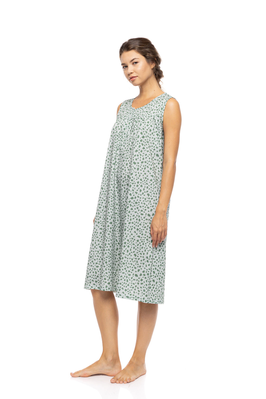 Pink Label - Nightgown Classic Jade Leo