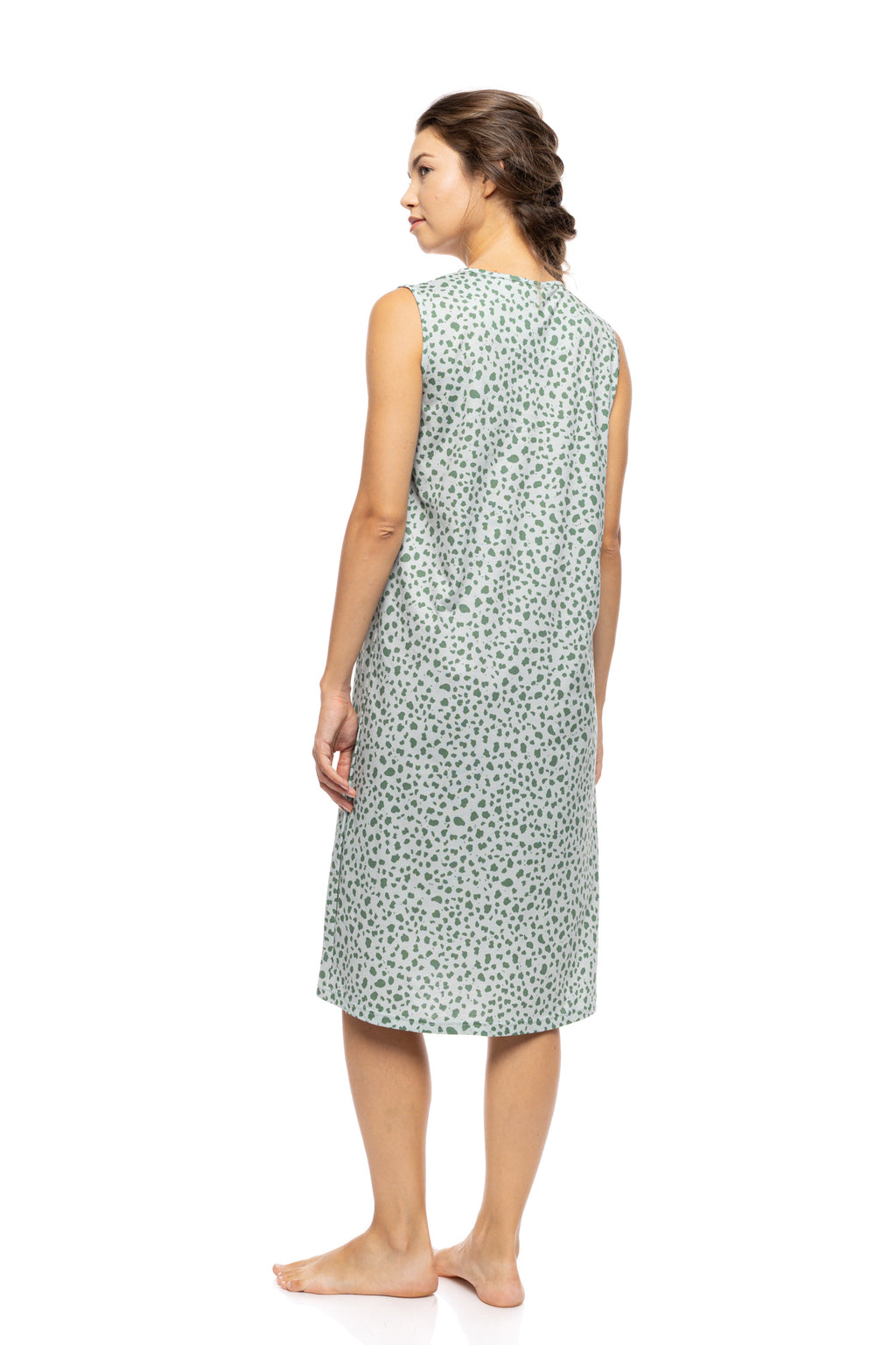 Pink Label - Nightgown Classic Jade Leo