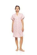 Pink Label - Nightgown Buttoned Little Heart Pink