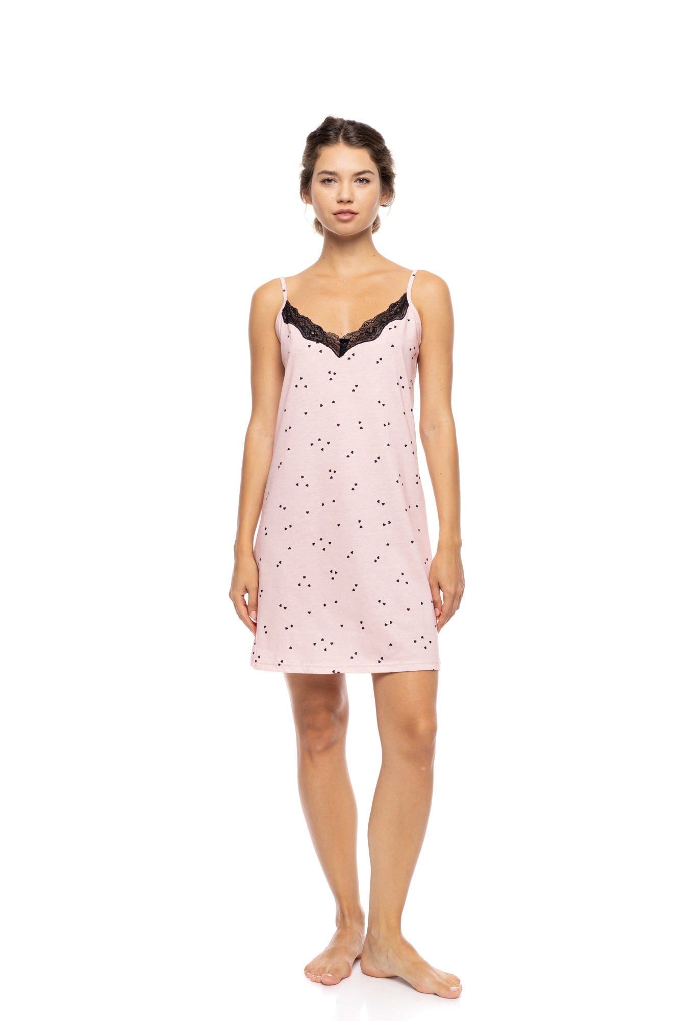 Pink Label - Nightgown Little Heart Pink