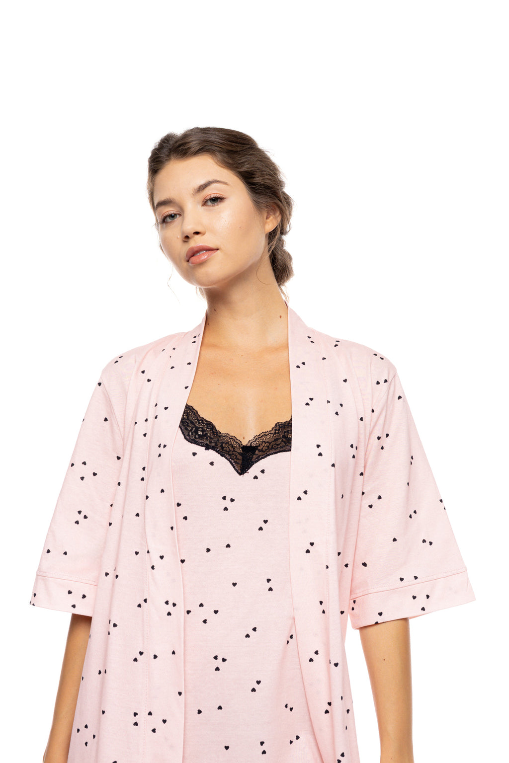 Pink Label - Robe Little Heart Pink