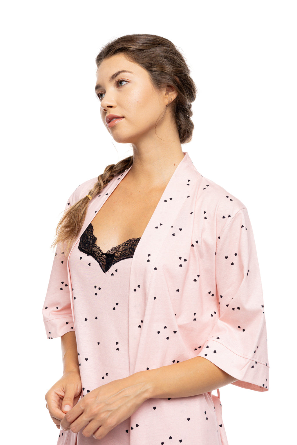 Pink Label - Robe Little Heart Pink
