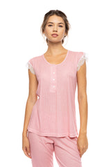 Pink Label - Pyjamas Capri Summer Geo