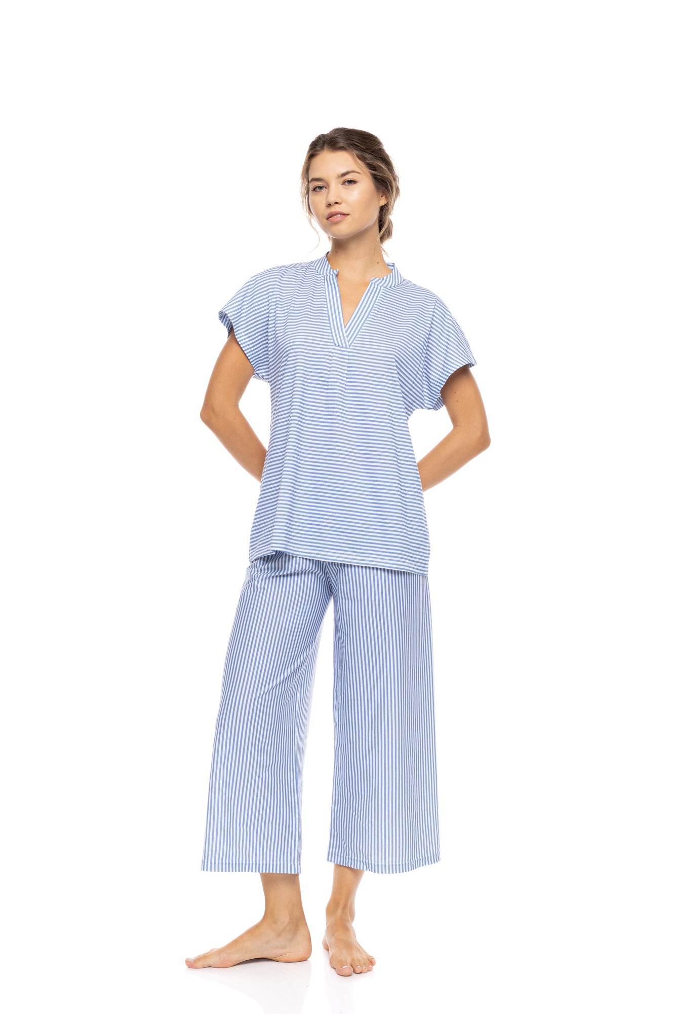 Pink Label - Pyjama Long Pants Mariniere