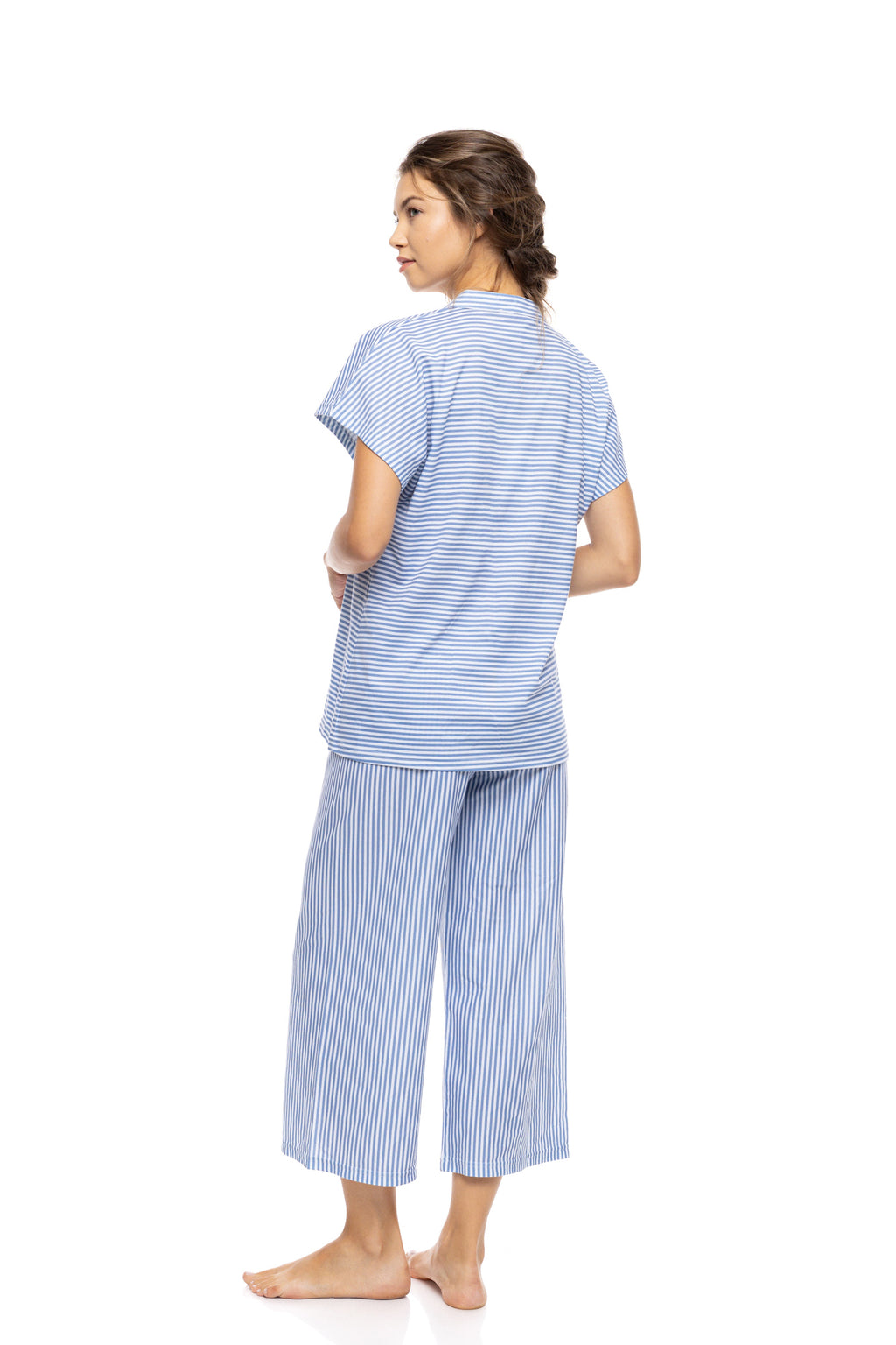 Pink Label - Pyjama Long Pants Mariniere