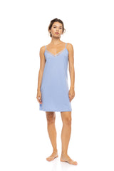 Pink Label - Nightgown Solid Tropical Flower