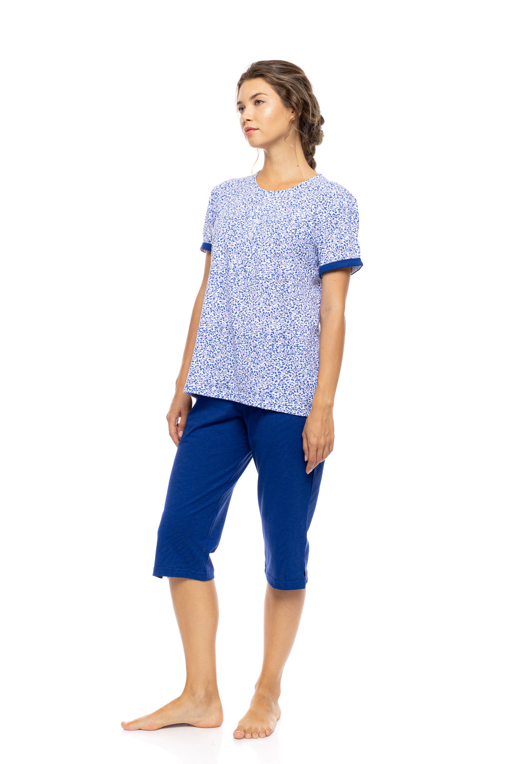 Pink Label - Pyjama Capri Summer Daisy