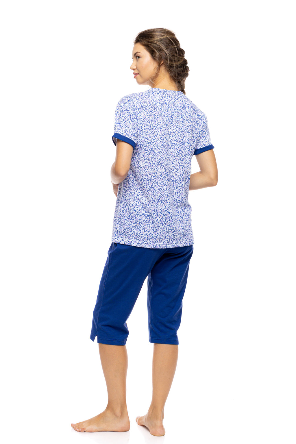 Pink Label - Pyjama Capri Summer Daisy