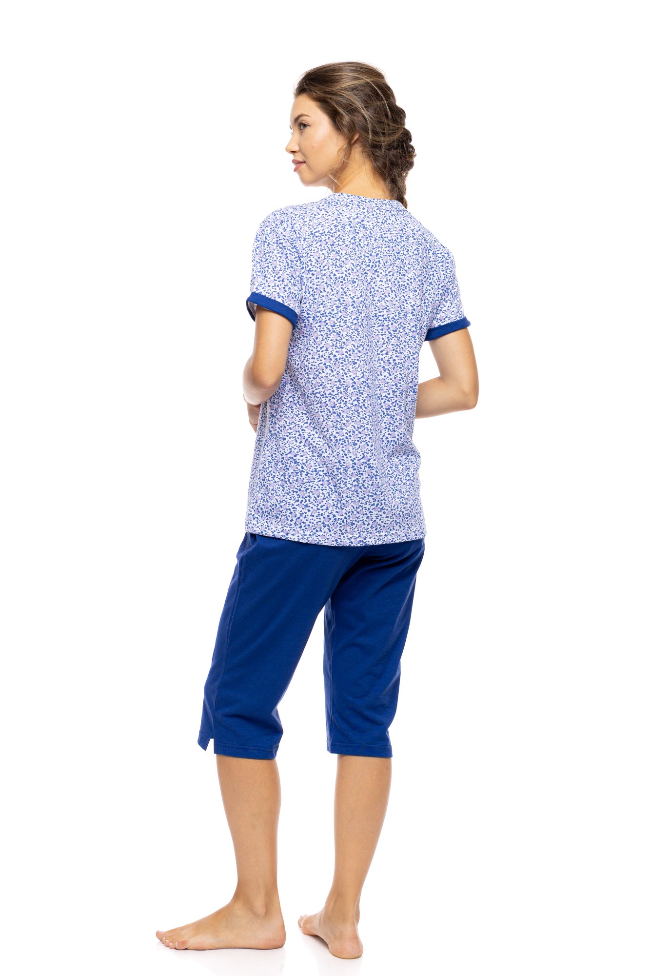 Pink Label - Pyjama Capri Summer Daisy