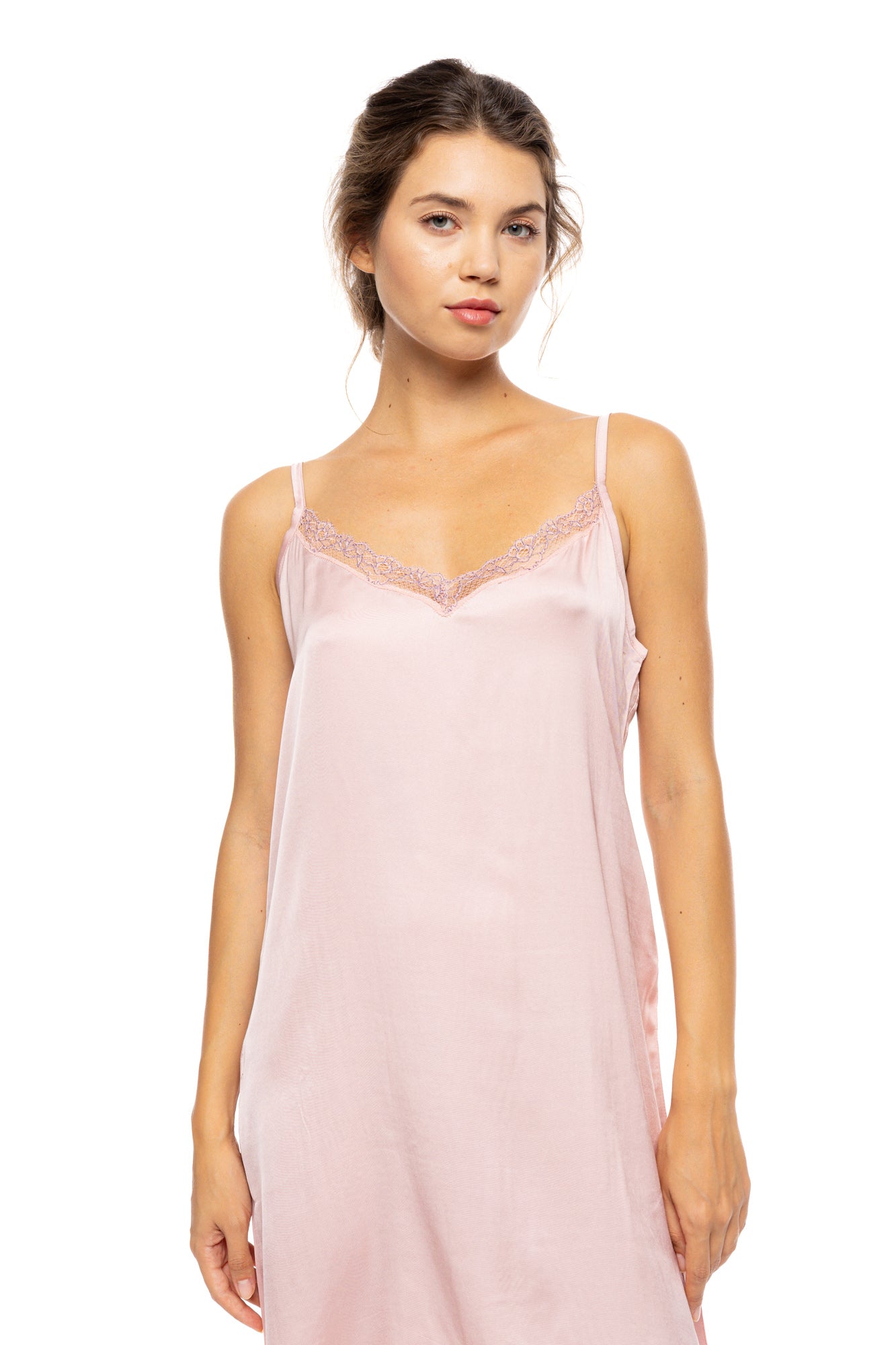 Pink Label - Nightgown Satin Pure Chic