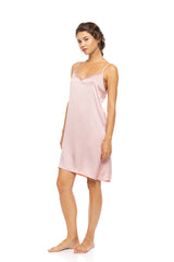 Pink Label - Nightgown Satin Pure Chic