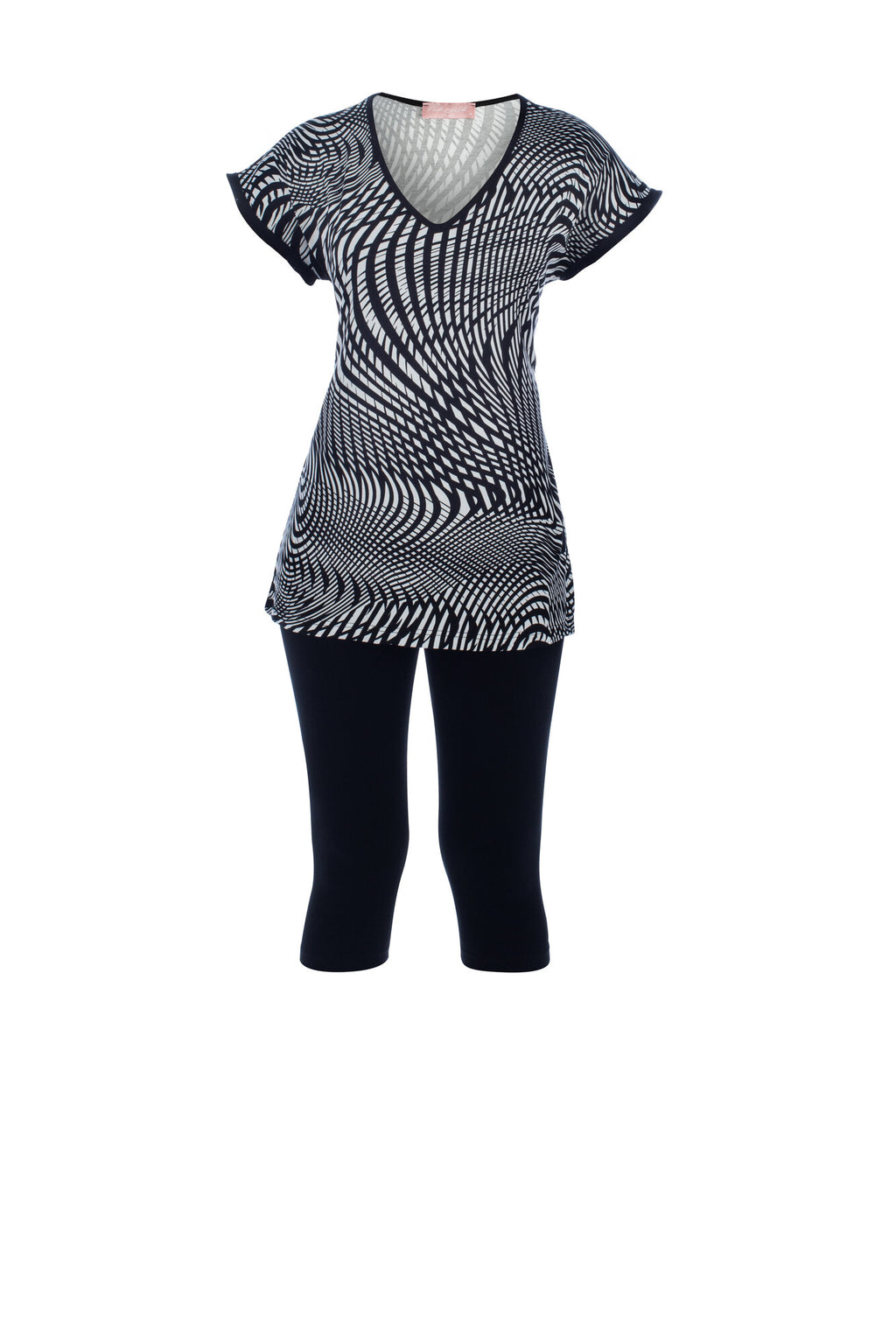 Pink Label - Pyjama Black Stripe