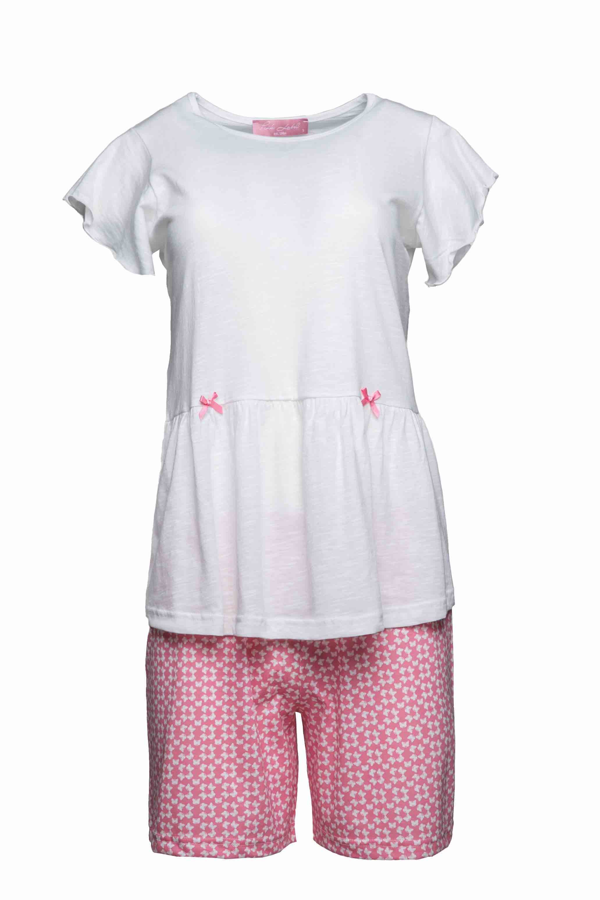 Pink Label - Pyjamas Butterfly Shorts