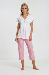 Pink Label - Pijama Butterfly Capri