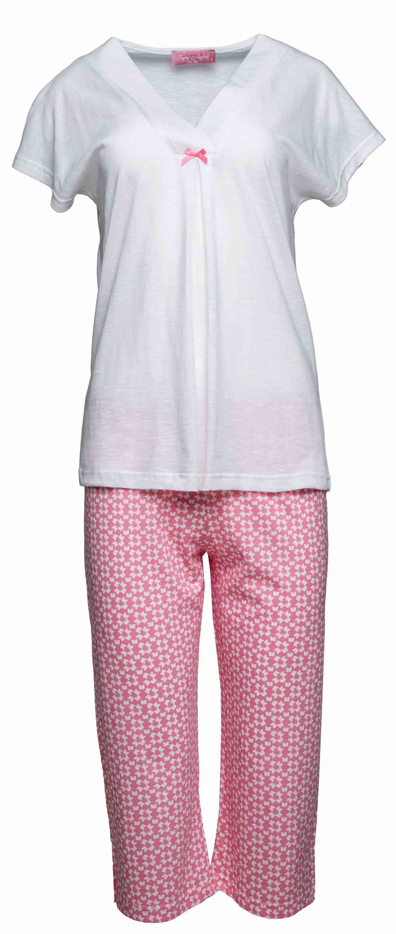 Pink Label - Pijama Butterfly Capri