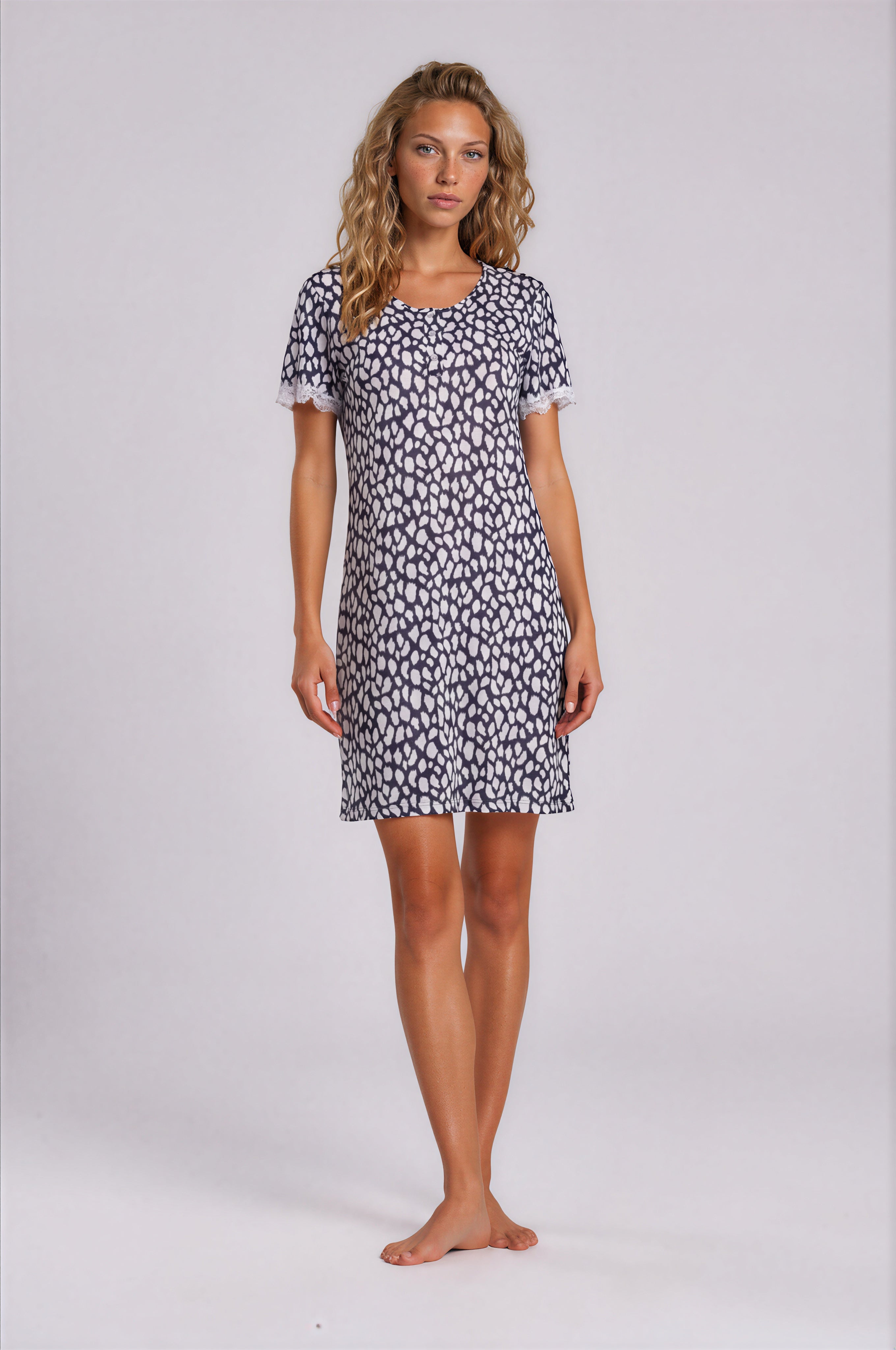Pink Label - Nightgown Leopard